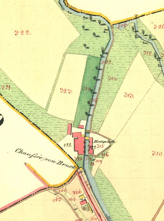 Datei:Wiener Straße 182, Jesuitenmühle 1829.jpg